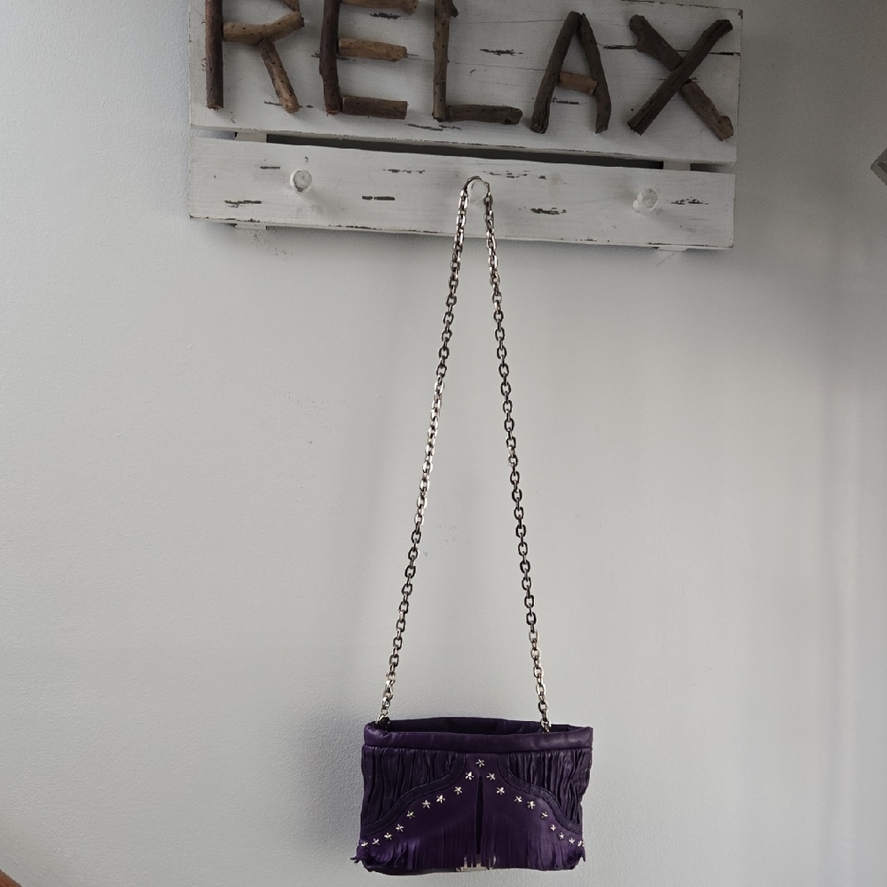 Jimmy Choo Purple Crossbody